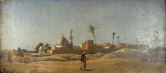 A Desert Village at Midday, Egypt, North Africa