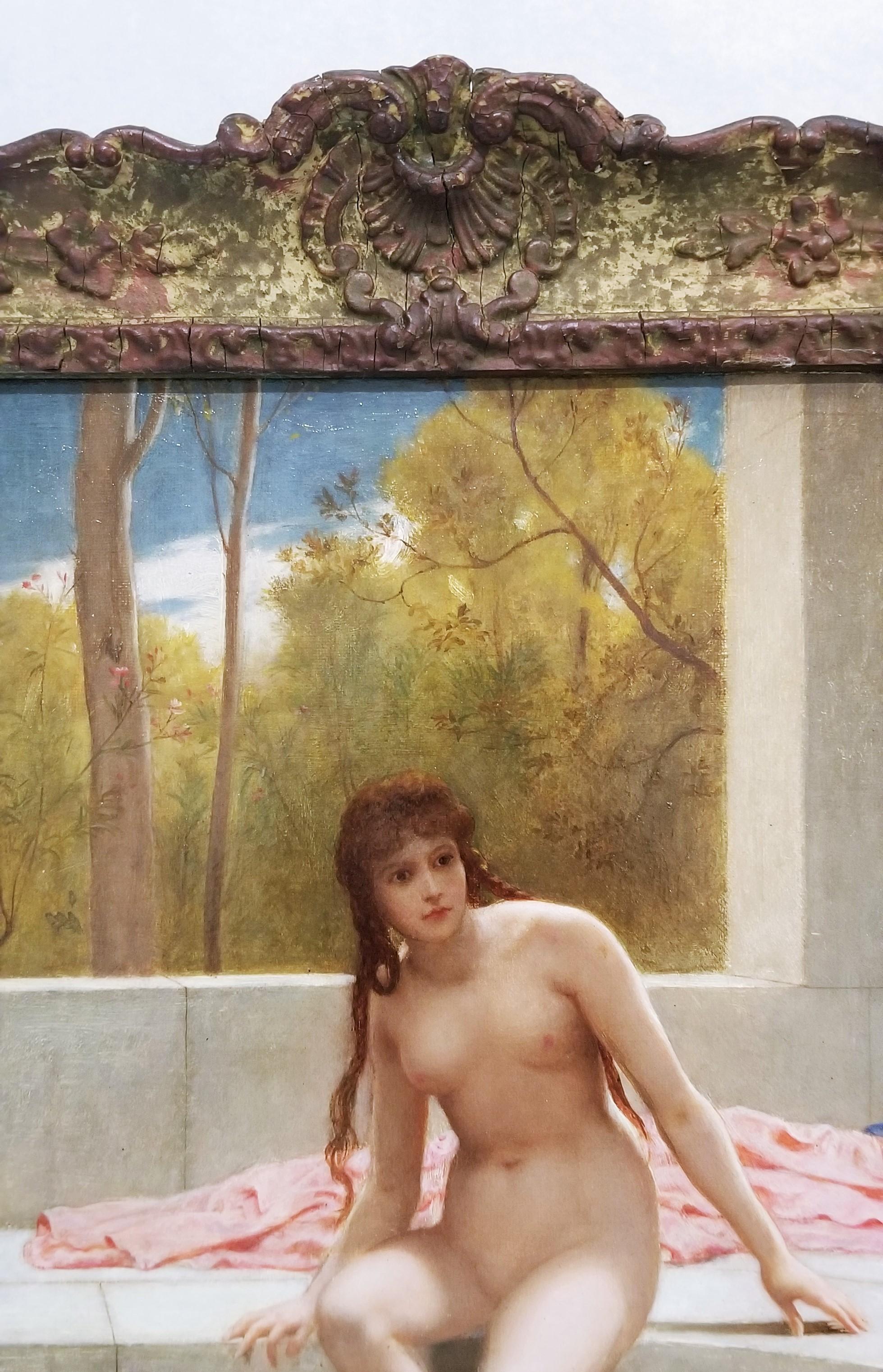 Susannah (Without the Elders) /// Old Masters British Nude Bath Biblical Story For Sale 2