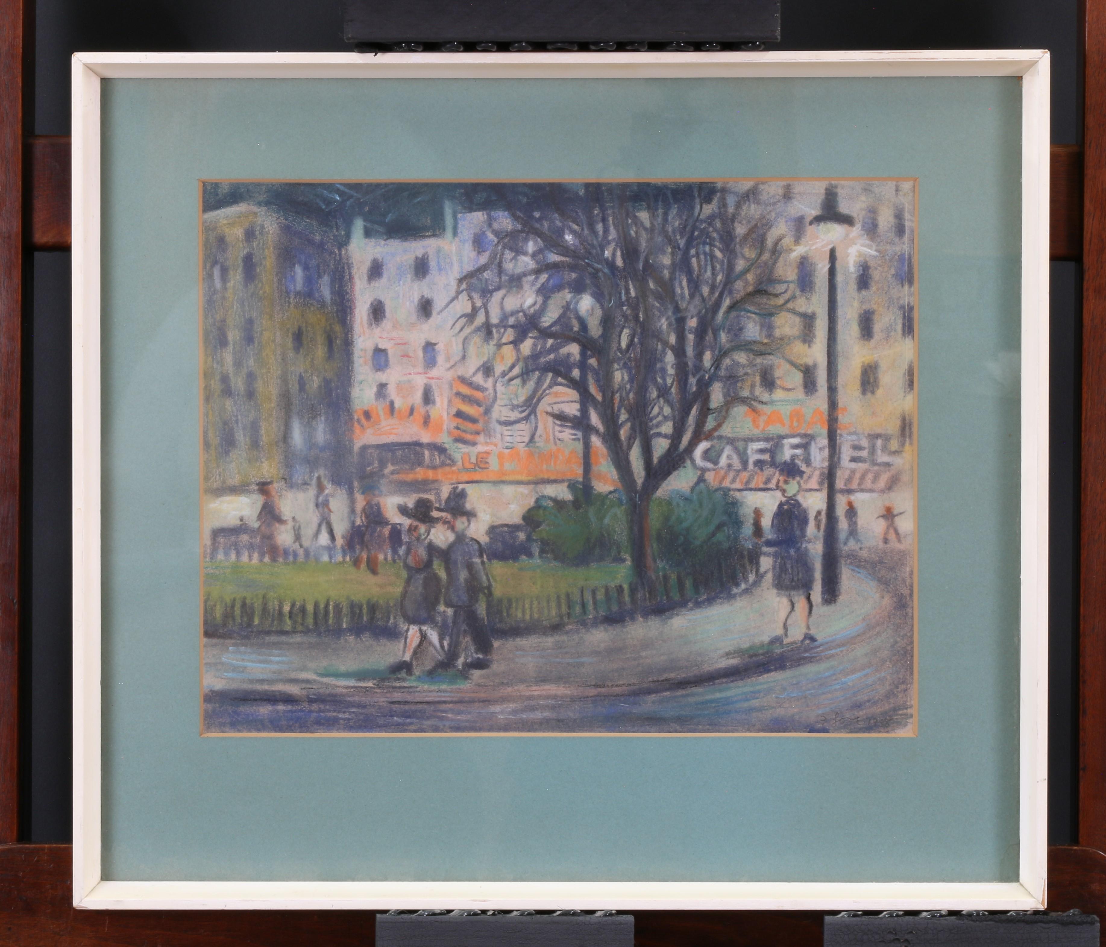 Frederick Gore Landscape Painting - Paris, France 1936.