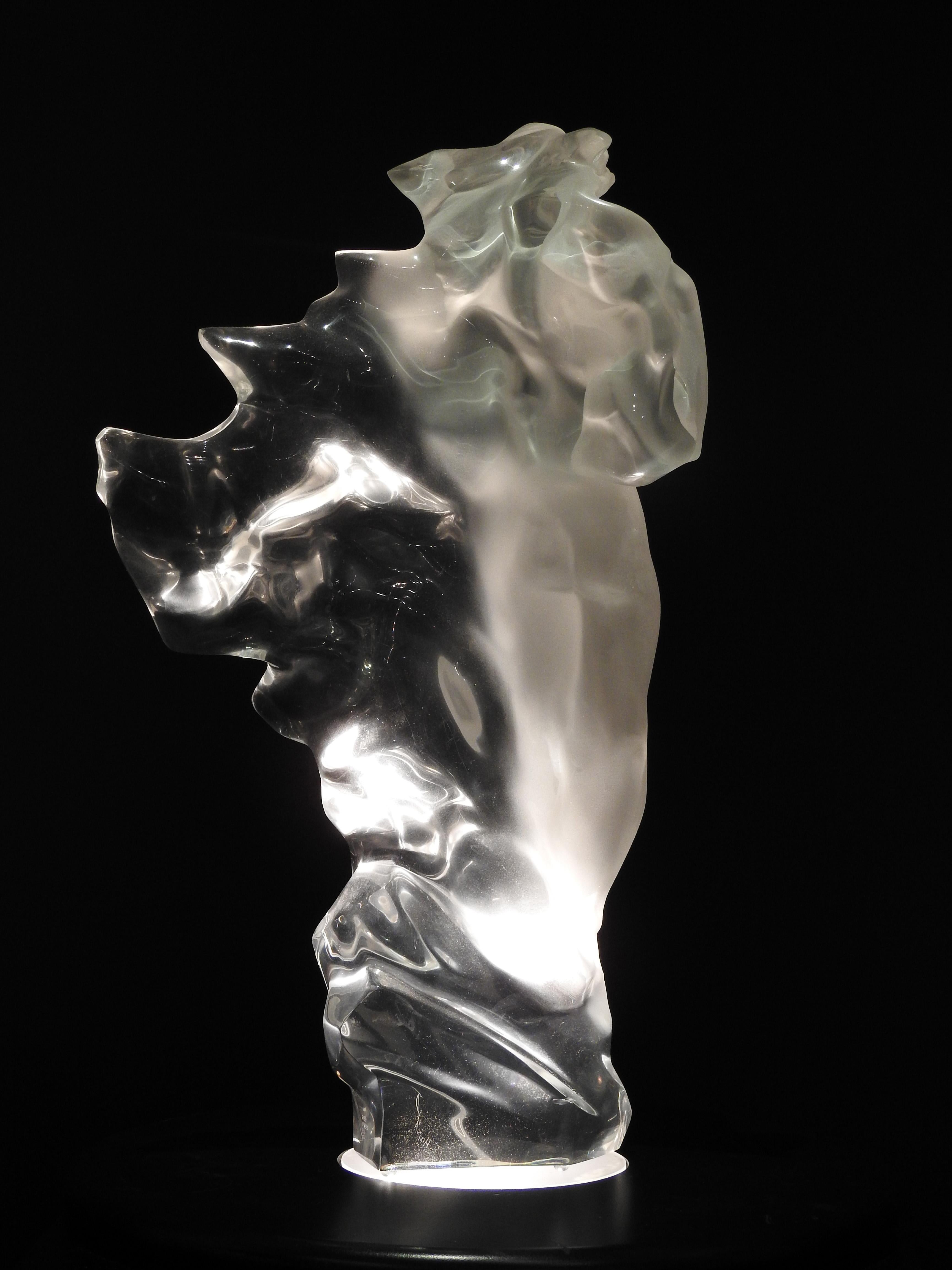 „Veil of Light“, Frederick Hart, Acryl-Skulptur, 22x12x6 Zoll, 310/350, weiß im Angebot 2