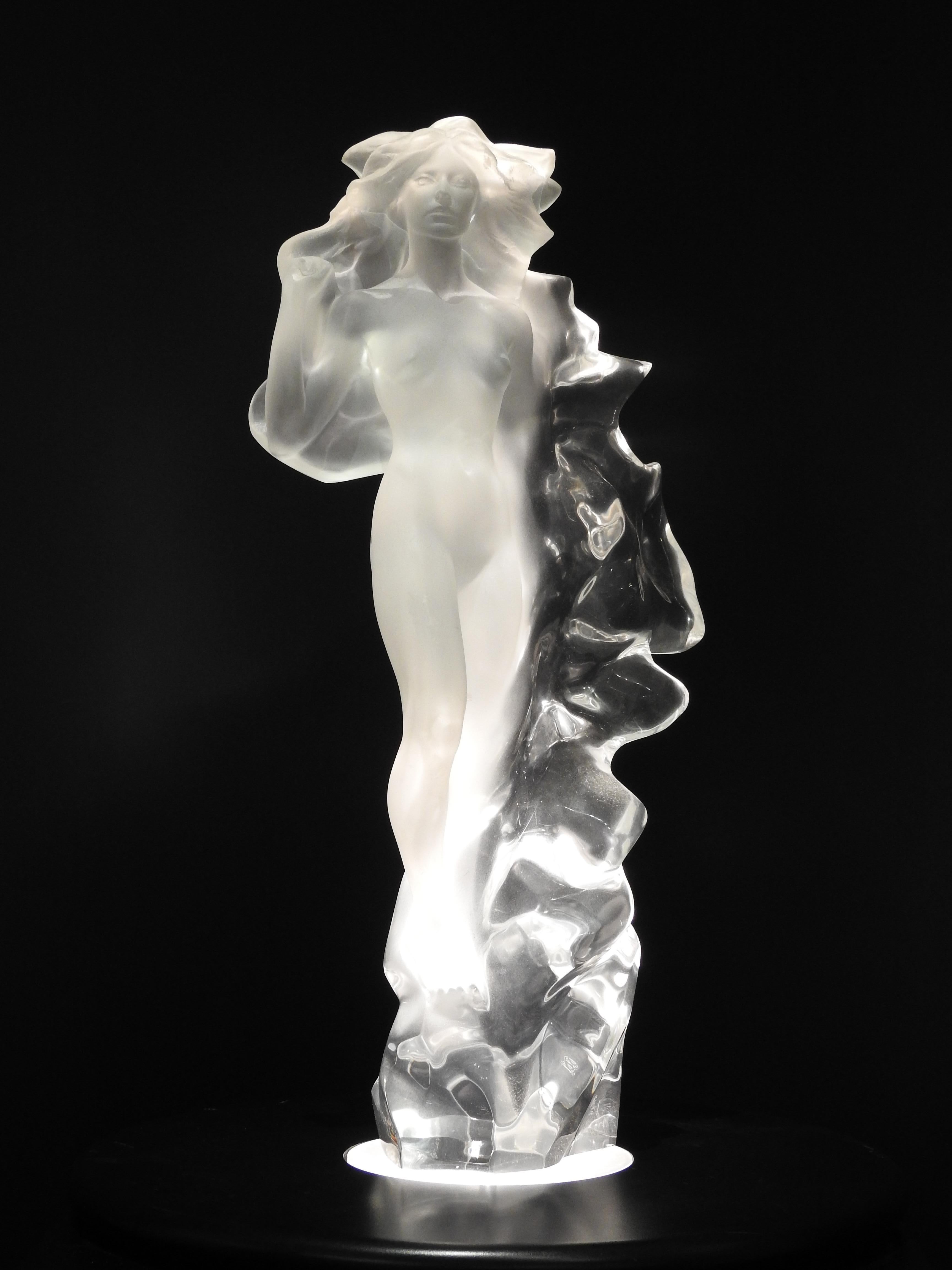 „Veil of Light“, Frederick Hart, Acryl-Skulptur, 22x12x6 Zoll, 310/350, weiß