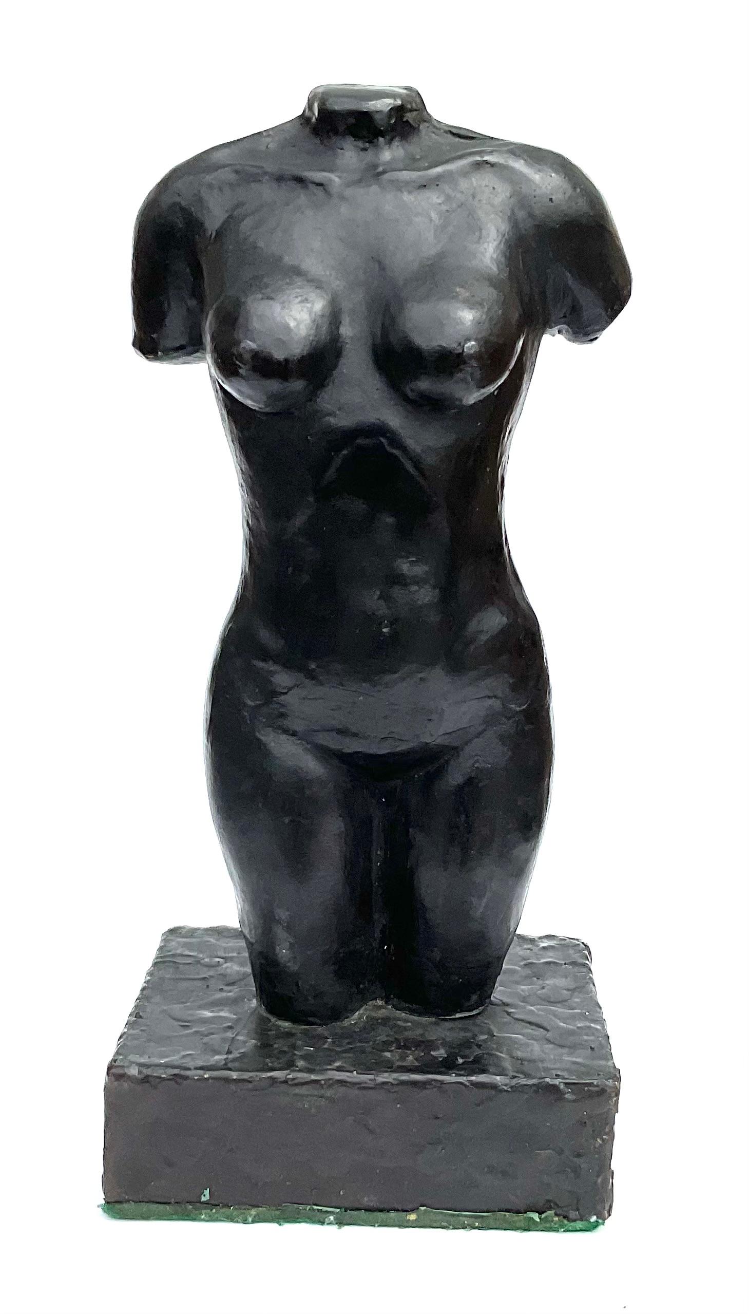 Frederick Hart Escultura Busto Femenino Desnudo en Bronce Prueba de Artista 1 de 1. Conocido por sus increíbles esculturas de Lucite, este artista hizo pocos bronces. Sus esculturas de bronce son muy codiciadas, como sus esculturas de lucita, pero