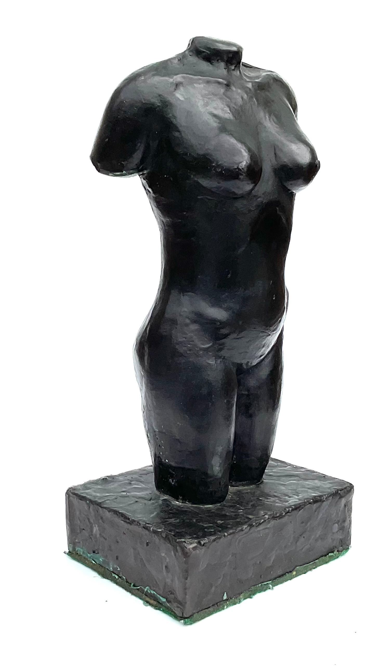 Mid-Century Modern Frederick Hart Bronze Nude Female Bust Sculpture Artist Proof 1 of 1  For Sale