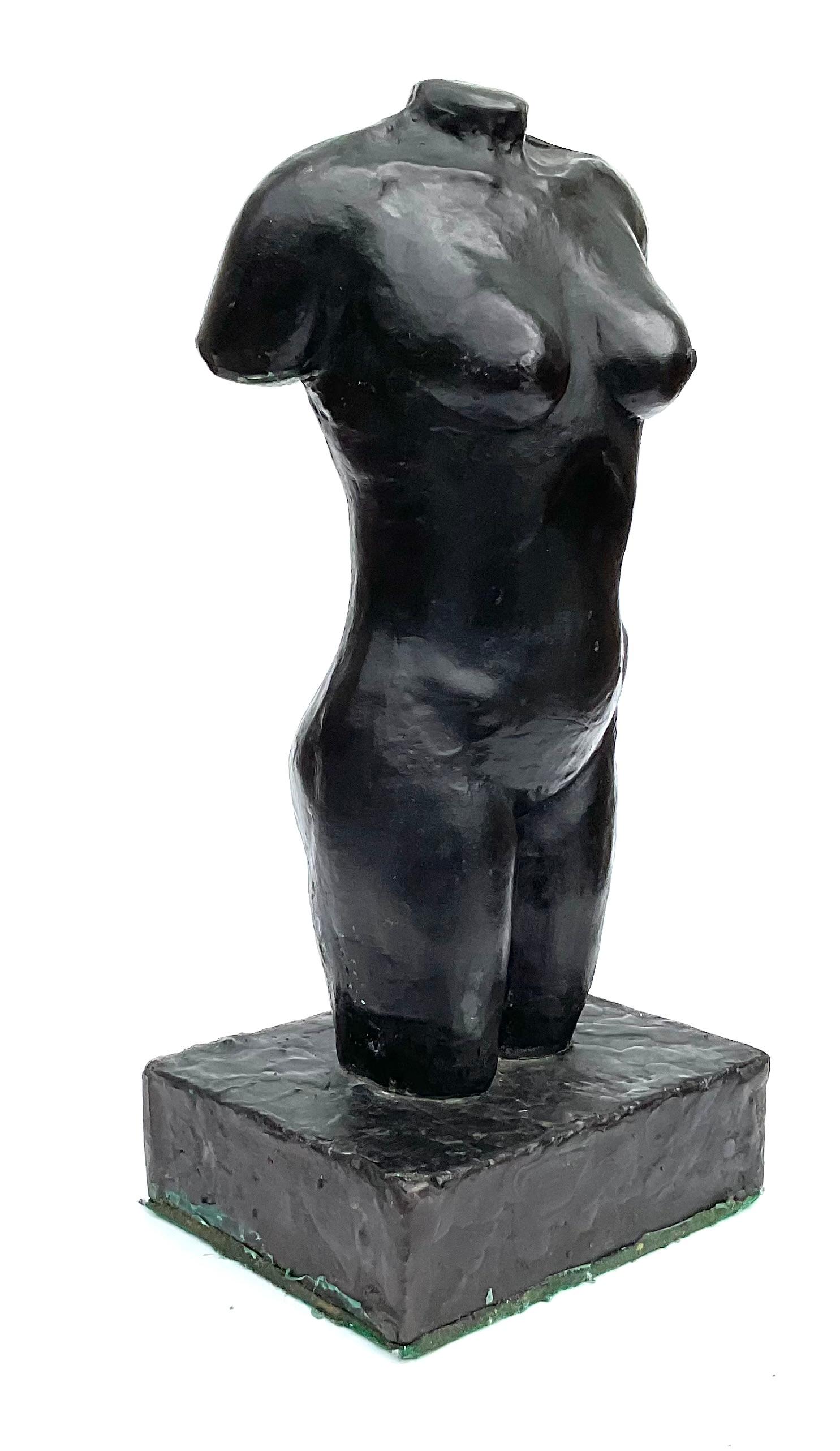 Mid-Century Modern Frederick Hart Bronze Nude Female Bust Sculpture Artist Proof 1 of 1 For Sale