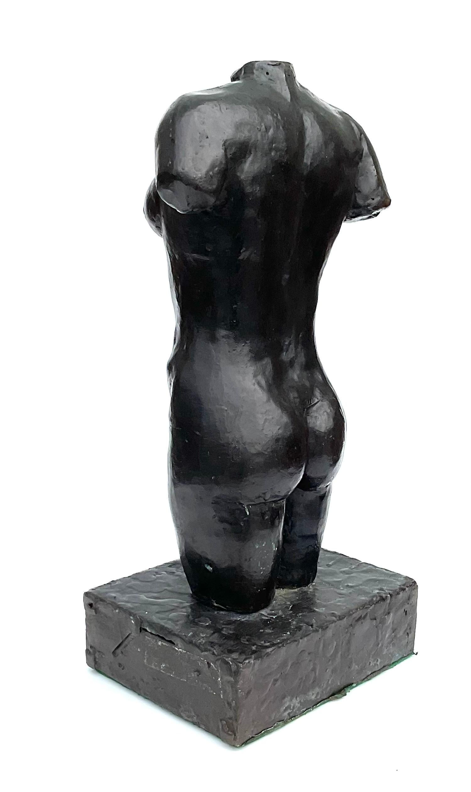 Frederick Hart Bronze Nude Female Bust Sculpture Artist Proof 1 of 1 In Good Condition For Sale In Ann Arbor, MI