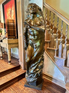 "Adam, Full Scale", Frederick Hart, Bronze Sculpture, Figurative Man