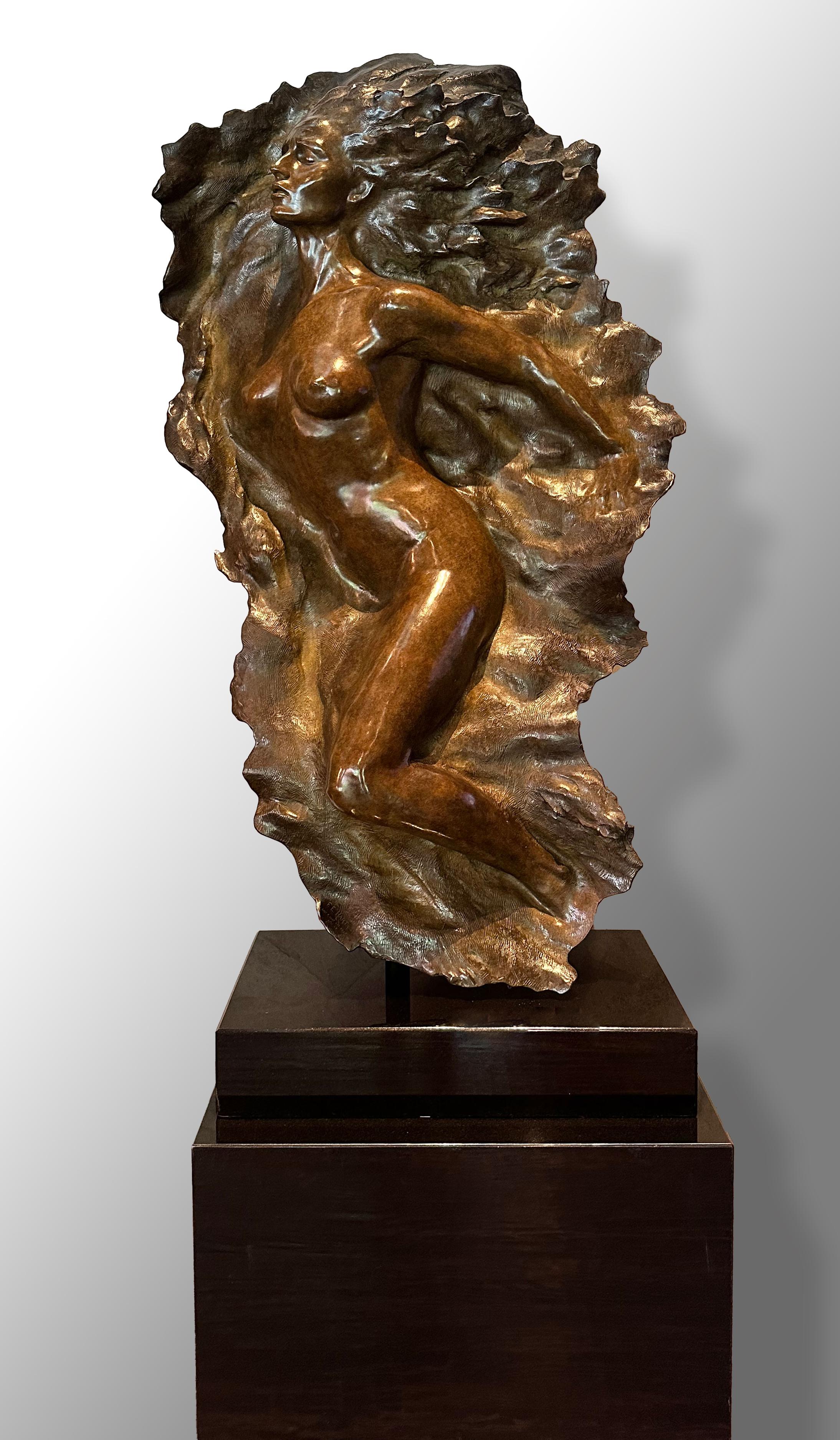 "Ex Nihilo Figure 7", Frederick Hart, Bronze Sculpture, Figurative, Traditional