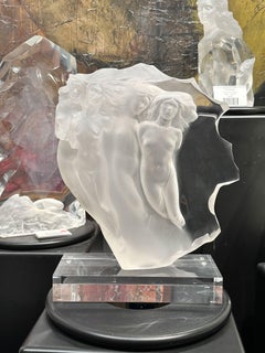 "Light Whispers", Frederick Hart, Acrylic Sculpture, 17x12x5 in., 182/350, white