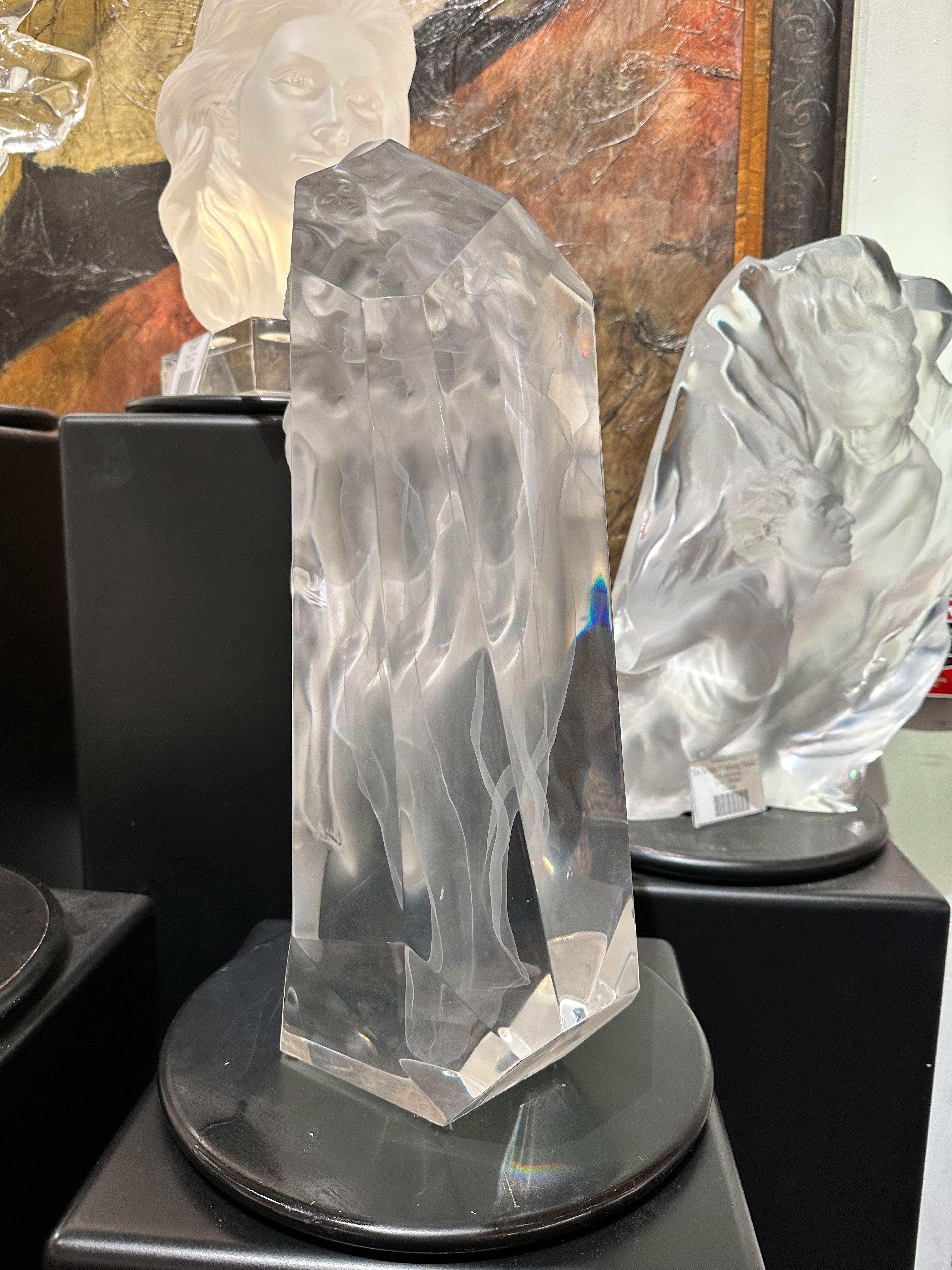 „Transcendent“, Frederick Hart, Acryl-Skulptur, 19x11x9 Zoll, 96/350, weiß im Angebot 4