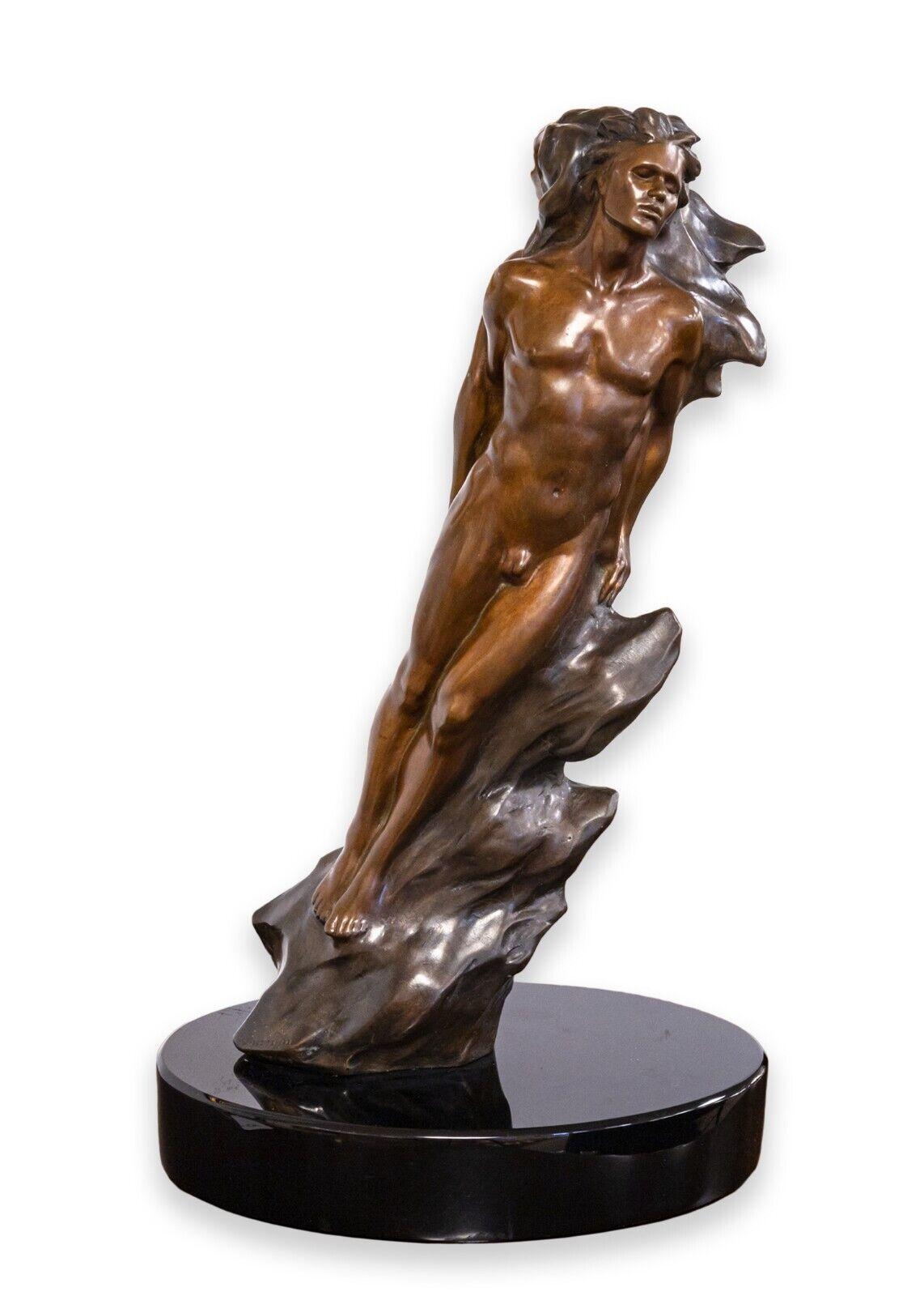 American Frederick Hart Union Bronze on Oval Black Base