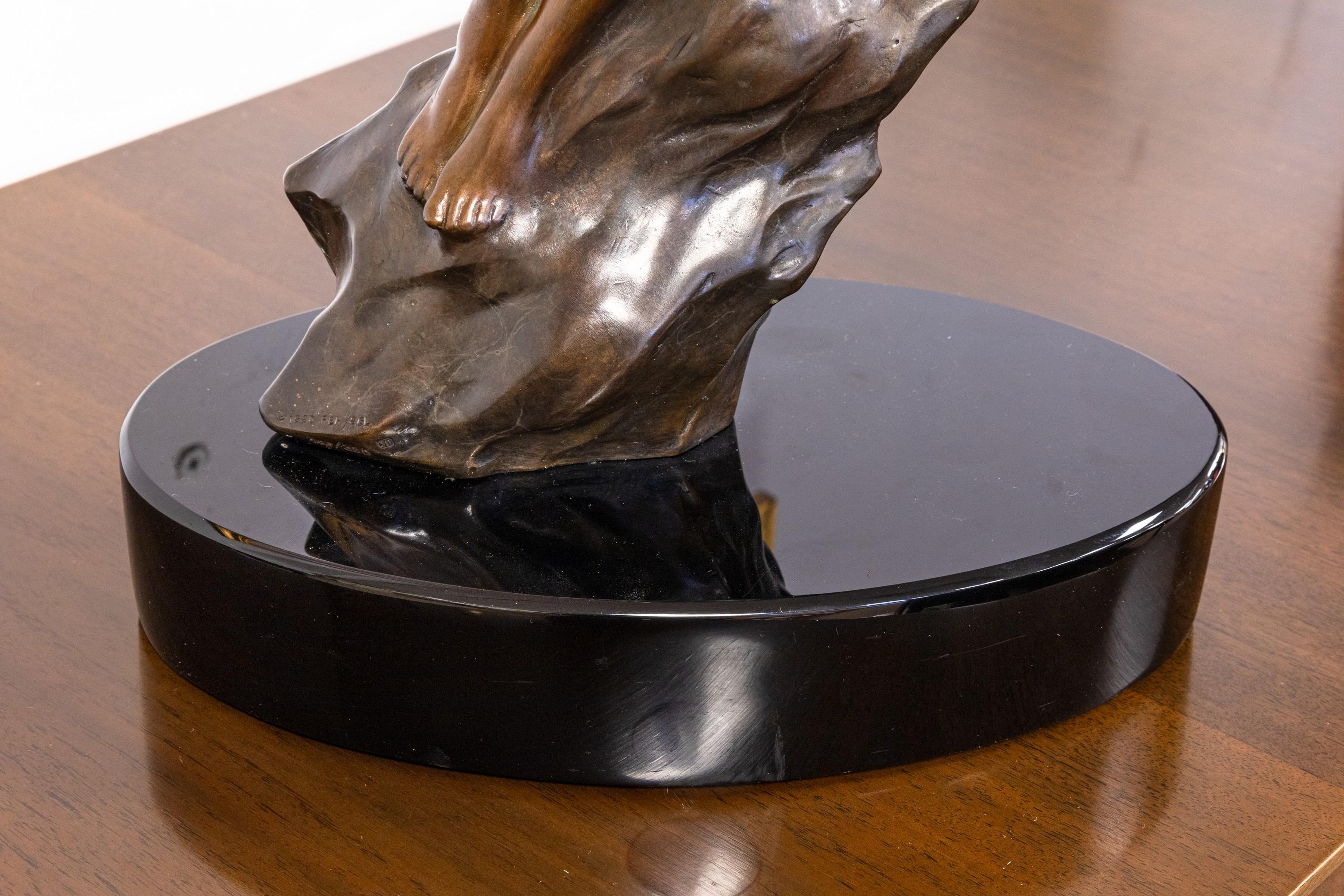 Frederick Hart Union Bronze on Oval Black Base Signed and Numbered 196/350  For Sale 7