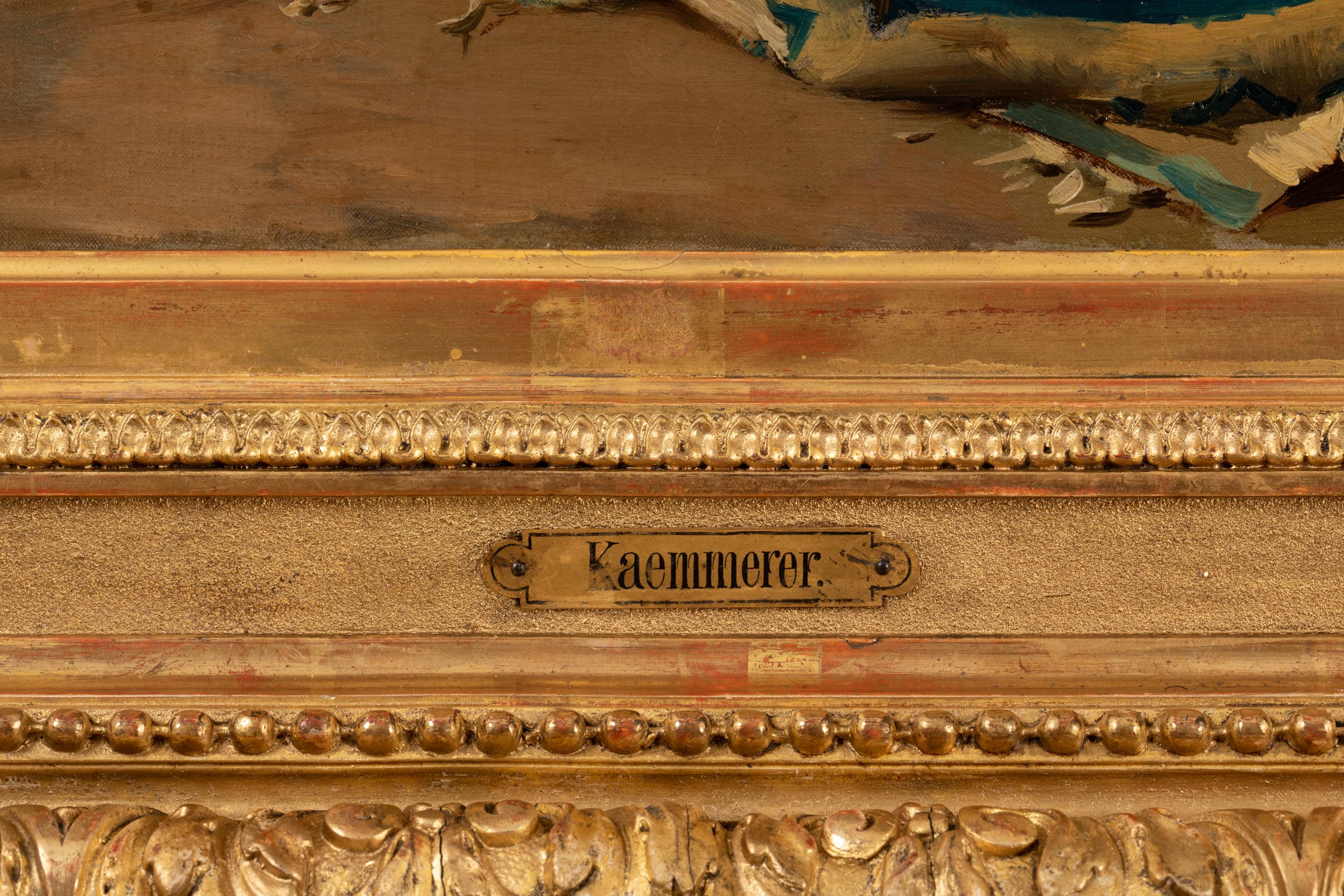 Frederick Hendrik Kaemmerer, The Statue, 19th Painting In Excellent Condition In Saint Ouen, FR