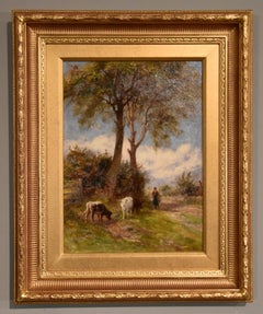 Oil Painting Pair by Frederick James Knowles
