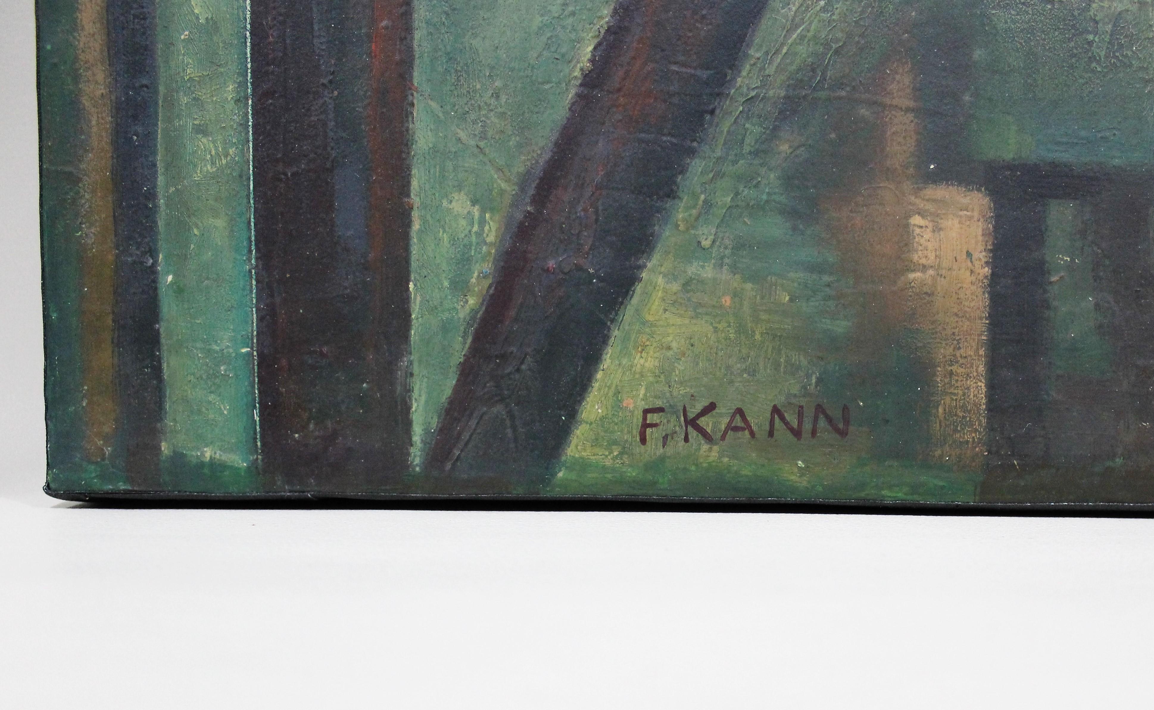 Frederick Kann (American 1884-1965)
Medium: Oil on Canvas
 