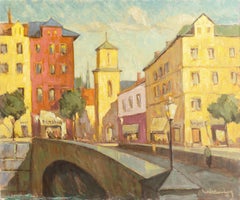 „Die Marmorbrücke in Kopenhagen“, Hamburger Akademie der Schönen Künste, SFAA, Kalifornien