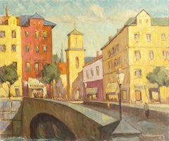 „Die Marmorbrücke, Kopenhagen“, Hamburger Akademie der Schönen Künste, SFAA, Kalifornien