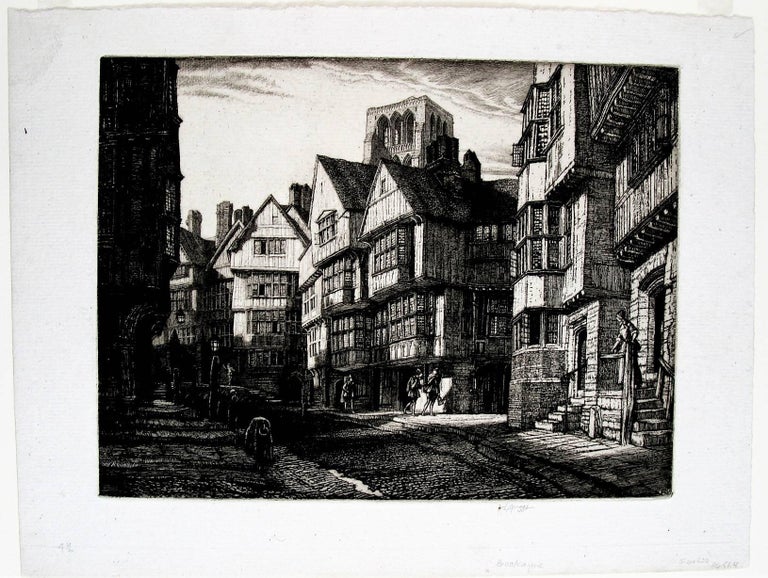 Cockayne - Print by Frederick Landseer Griggs, R.A., R.E.