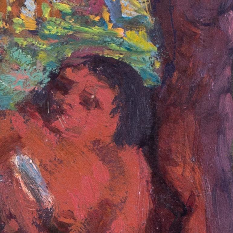 Peinture à l'huile américaine 