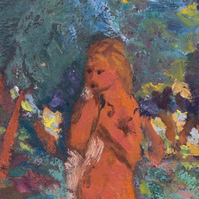 Peinture à l'huile américaine 