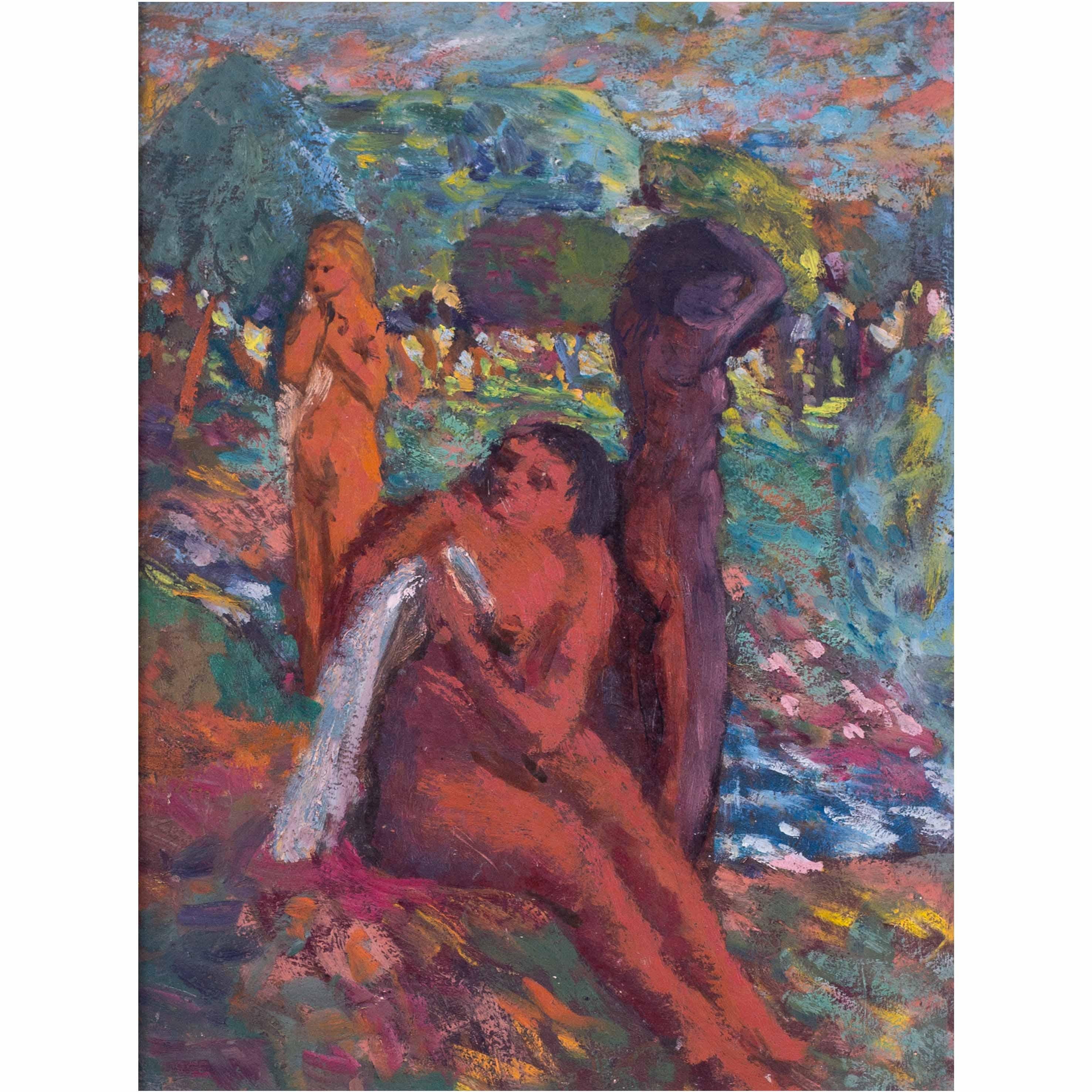 Peinture à l'huile américaine 