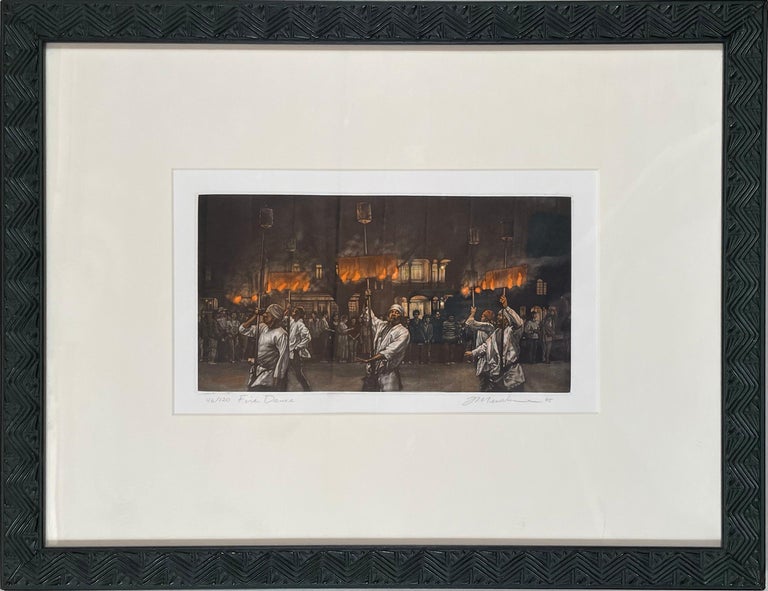 Fire Dance - Print by Frederick Mershimer