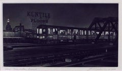 Frederick Mershimer Pencil Signed Mezzotint. “Manhattan Bound”