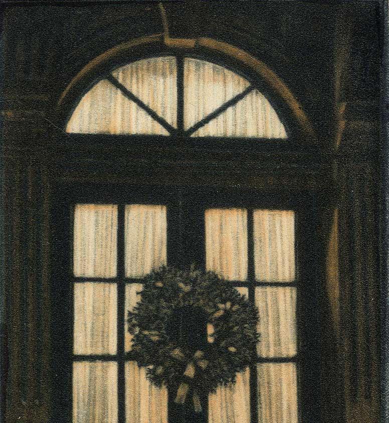Holiday Wreath - Print by Frederick Mershimer