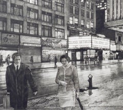 The Great Divide ( 42nd Street in Manhattan before Disney moved into the hood)