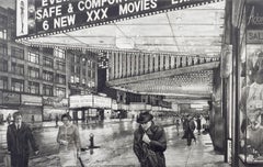 Vintage The Great Divide ( 42nd Street in Manhattan before Disney moved into the hood)