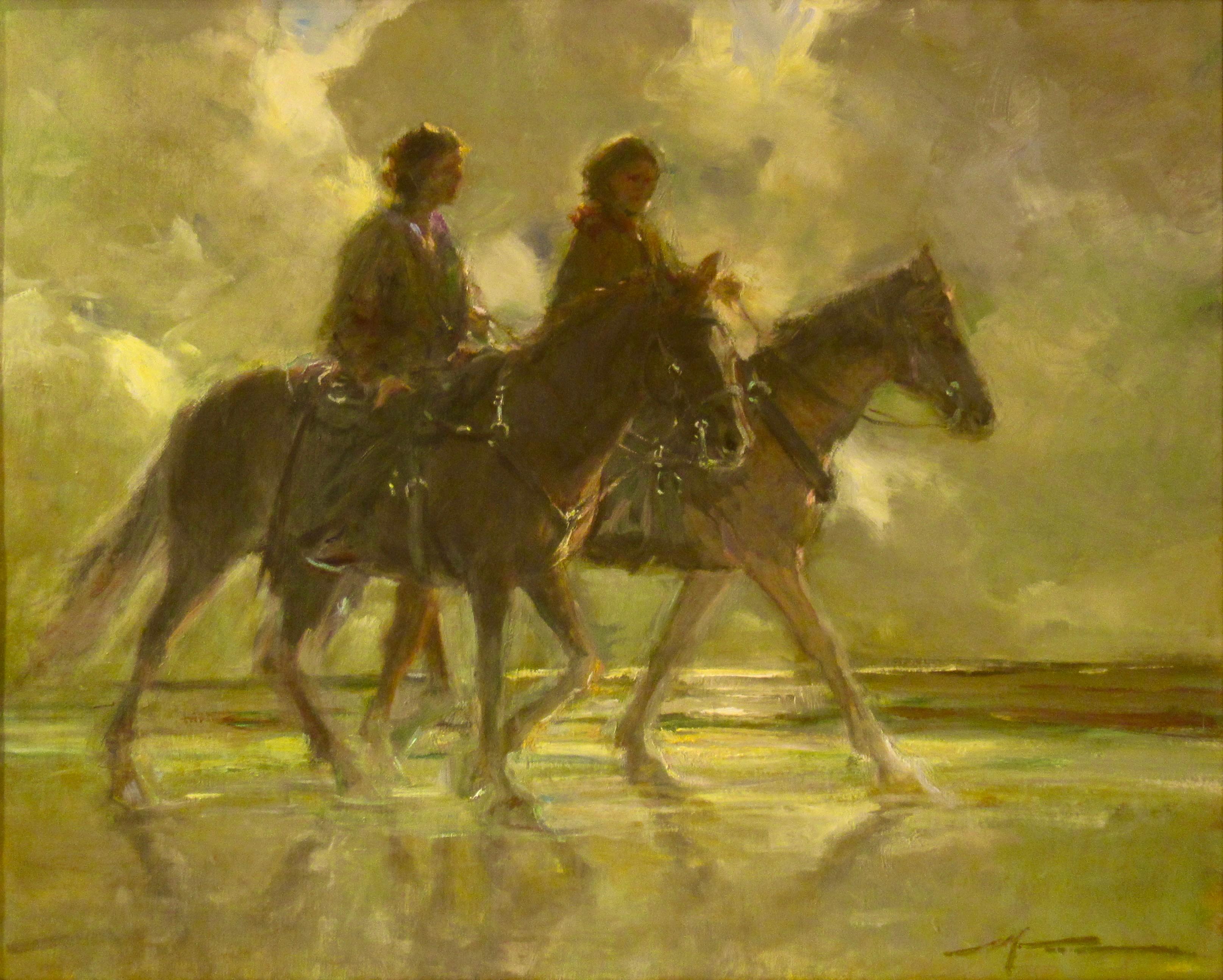 Dance Upon the Sky - Painting by Frederick Michael Wood