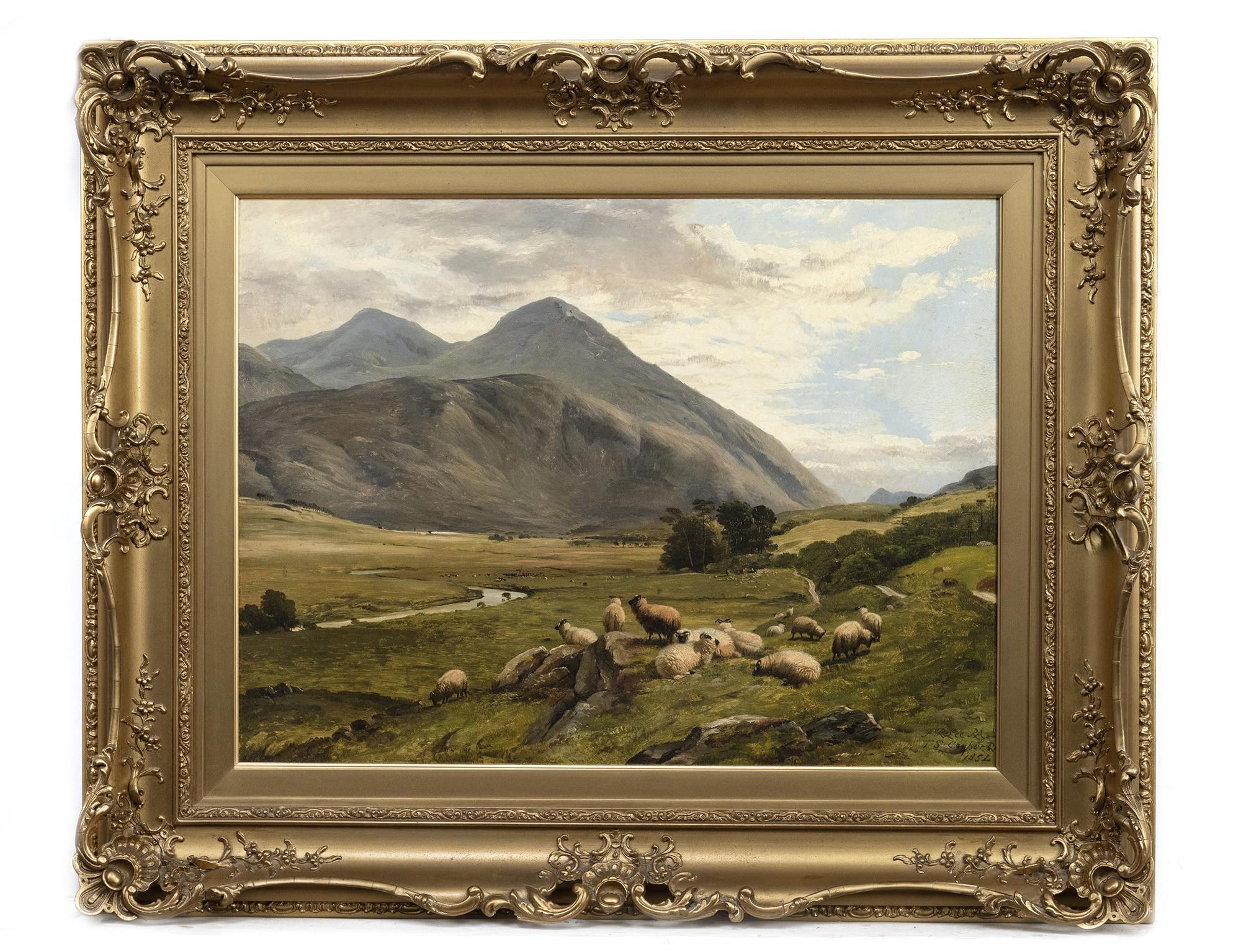 BEN PLUS, Auchlyne,  Huile de Frederick Richard Lee et Thomas Sidney Cooper en vente 9