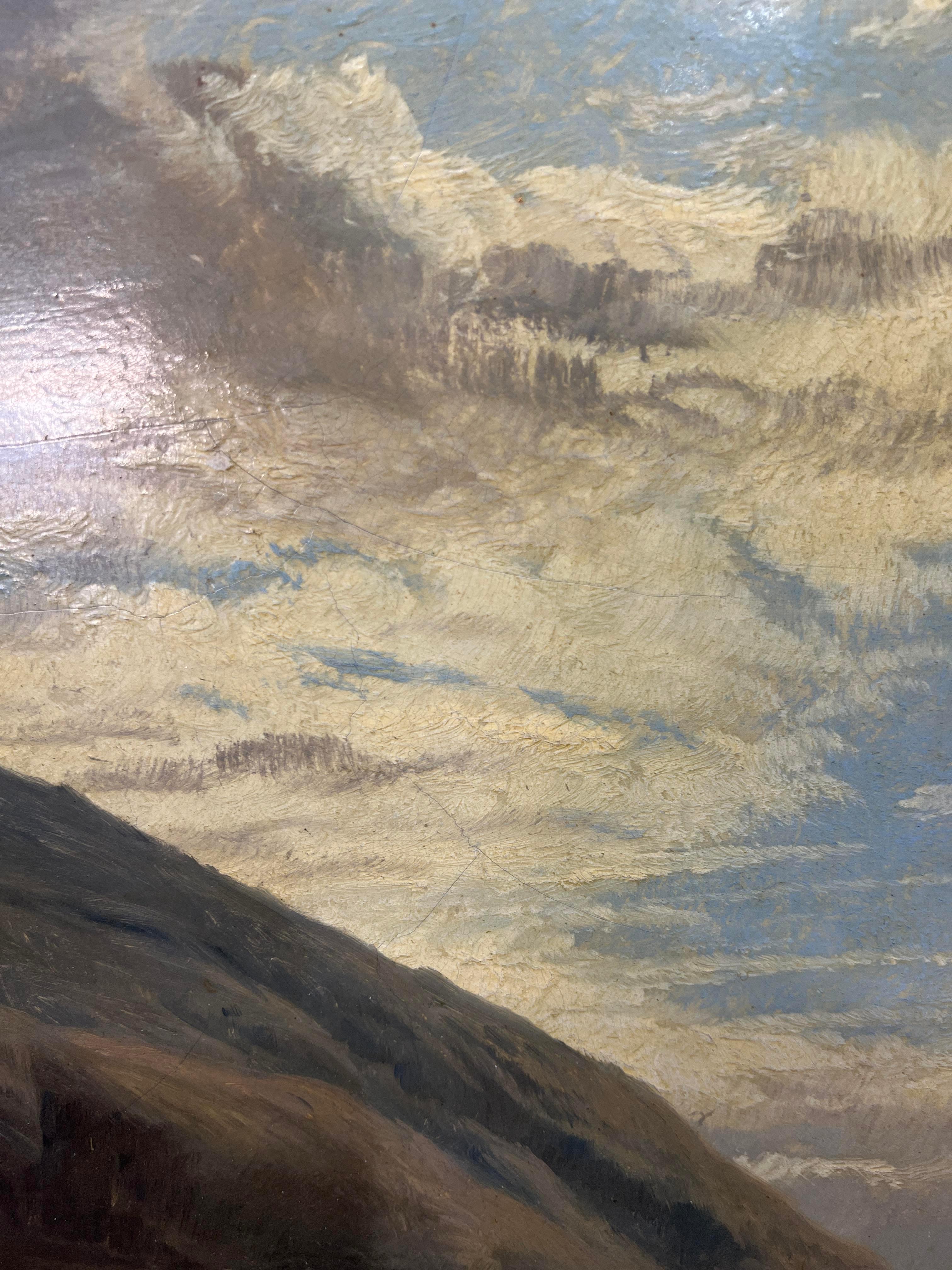 BEN PLUS, Auchlyne,  Huile de Frederick Richard Lee et Thomas Sidney Cooper en vente 2