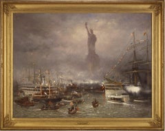 Statue Of Liberty Celebration, October 28, 1886 By Frederic Rondel