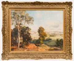 Frederick Stead (1863-1940) - Öl aus dem frühen 20. Jahrhundert, Across the Autumn Dales
