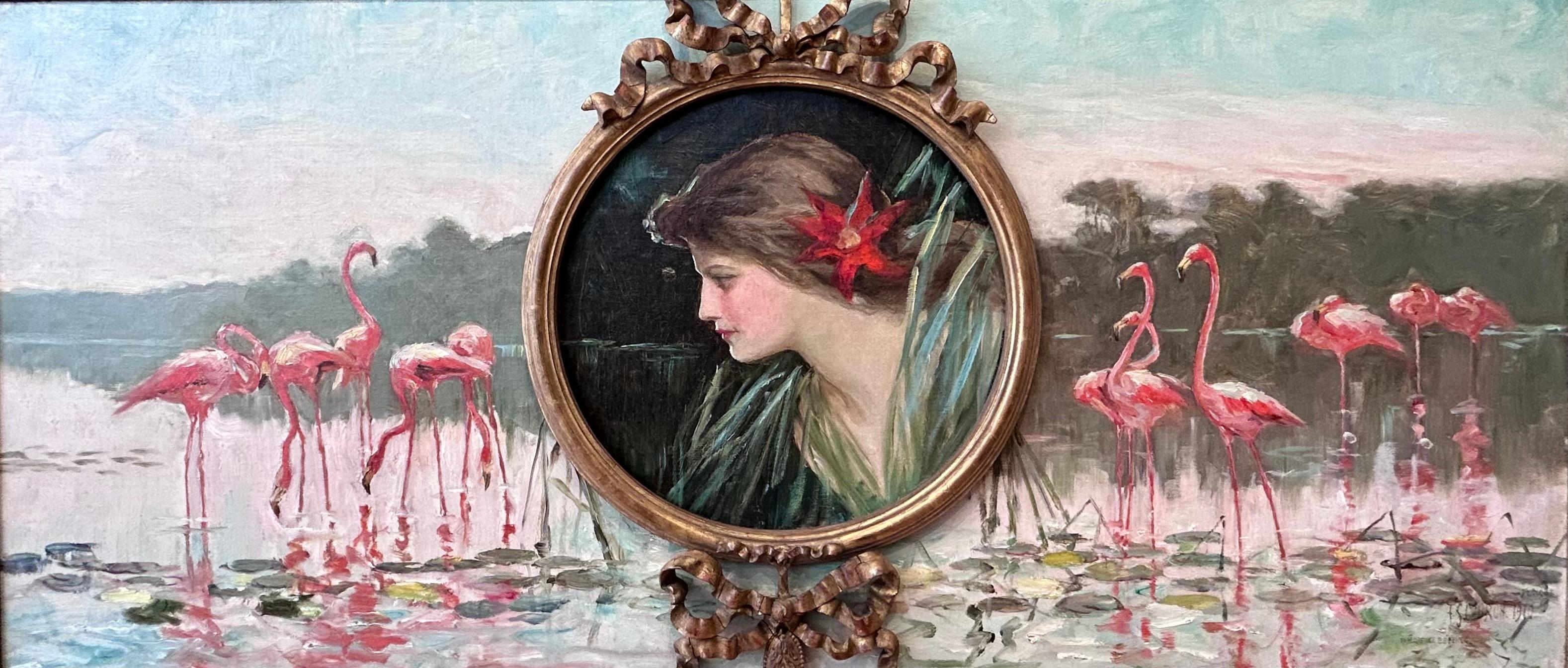 Flamingo Portrait of Lady of the Everglades