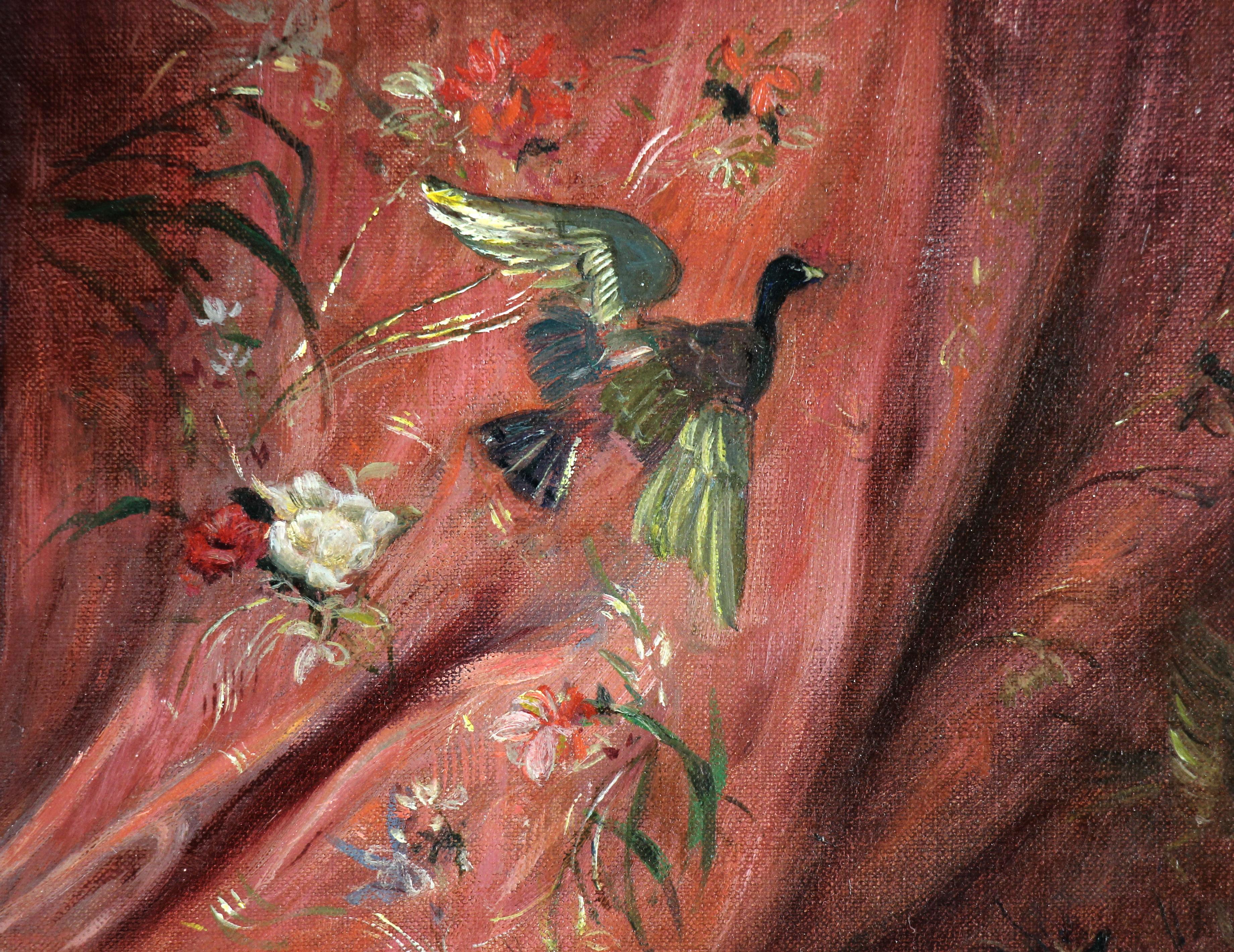 Huile sur toile américaine, odalisque couchée nue par Frederick Vezin en vente 3