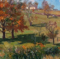 Autumn Landscape in Sunlight - Indian Summer -