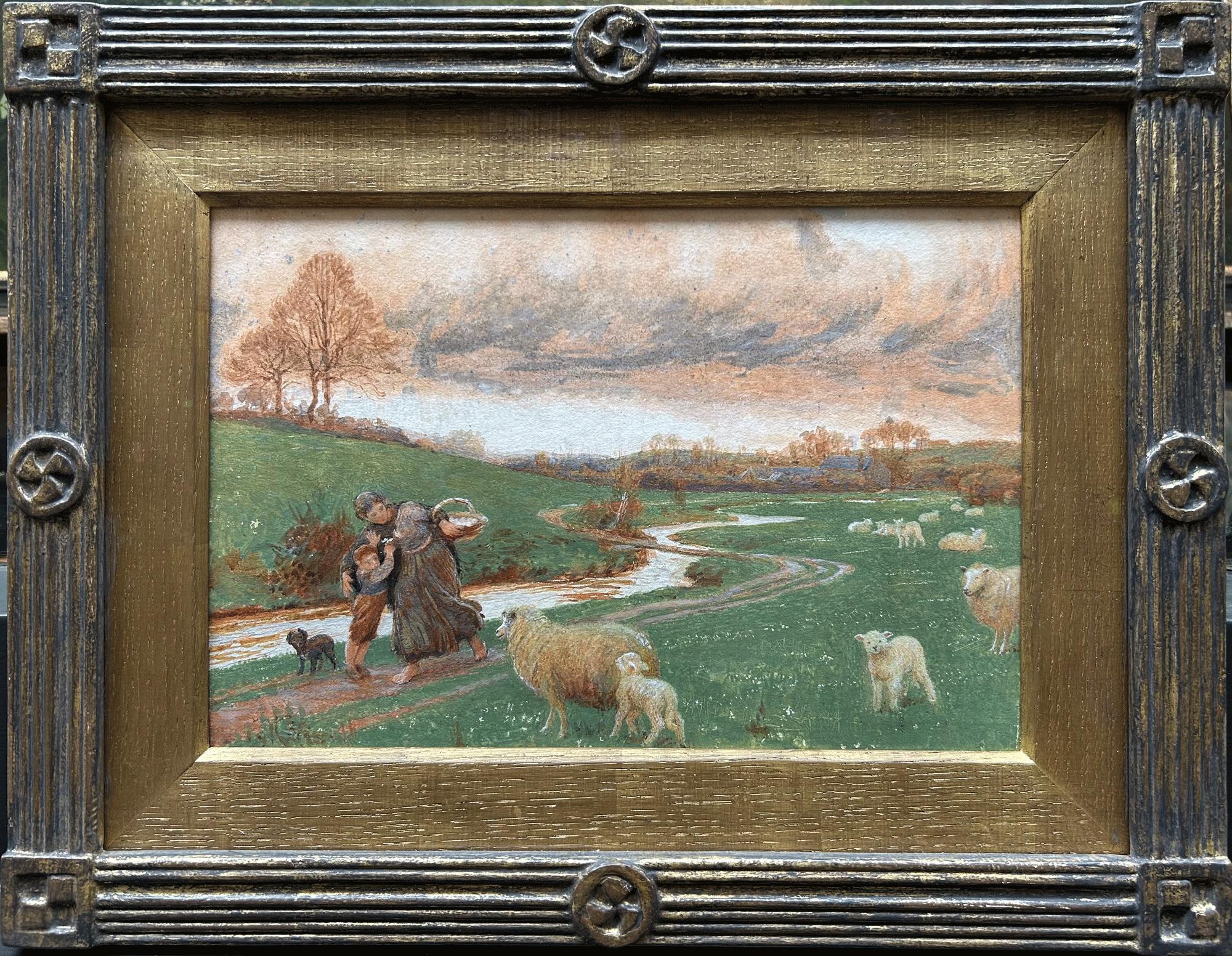 The Right of Way – Painting von Frederick Walker