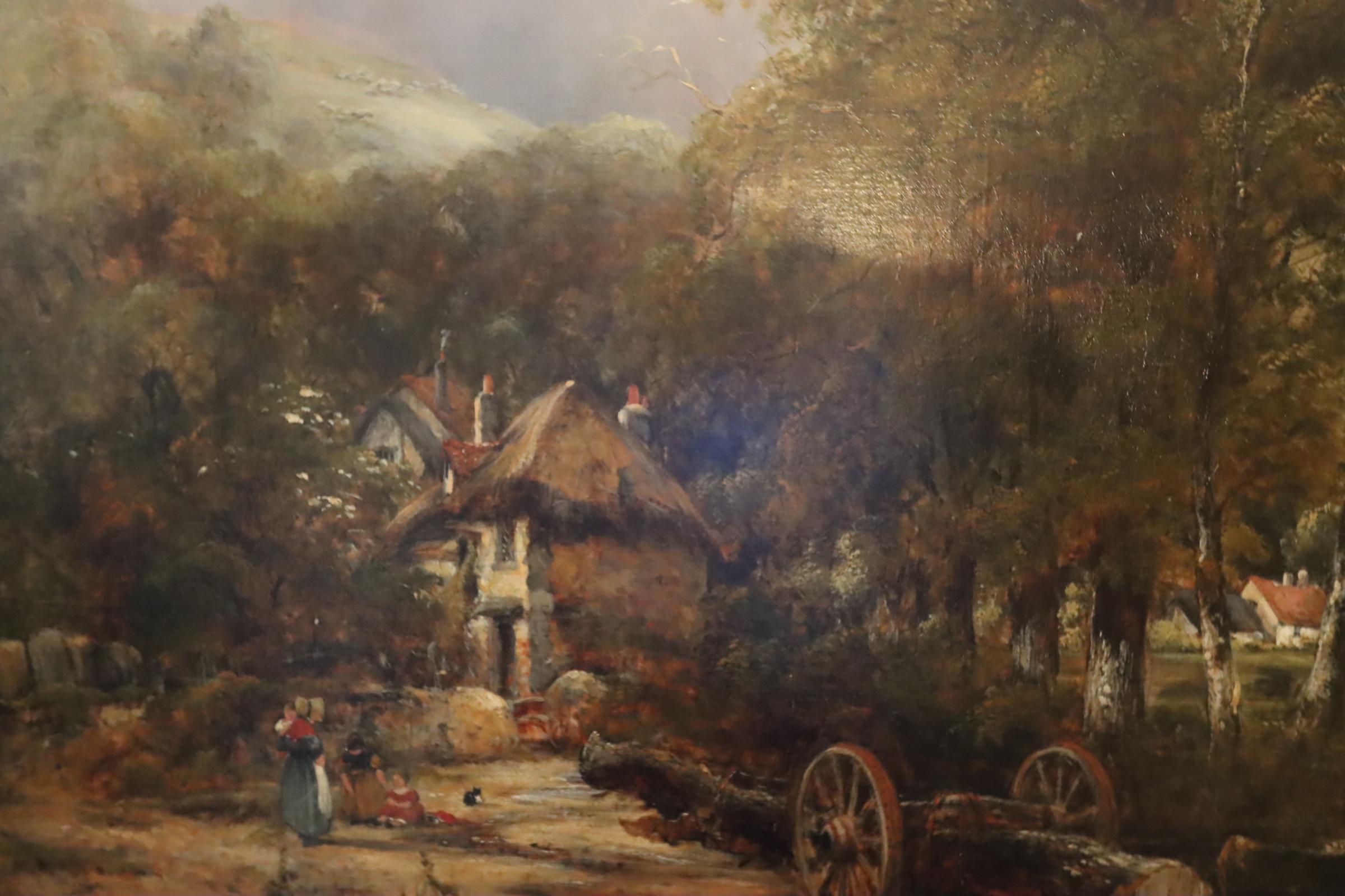 Landscape idylle a Great Contemporary Follower of Constable, 19th century For Sale 3