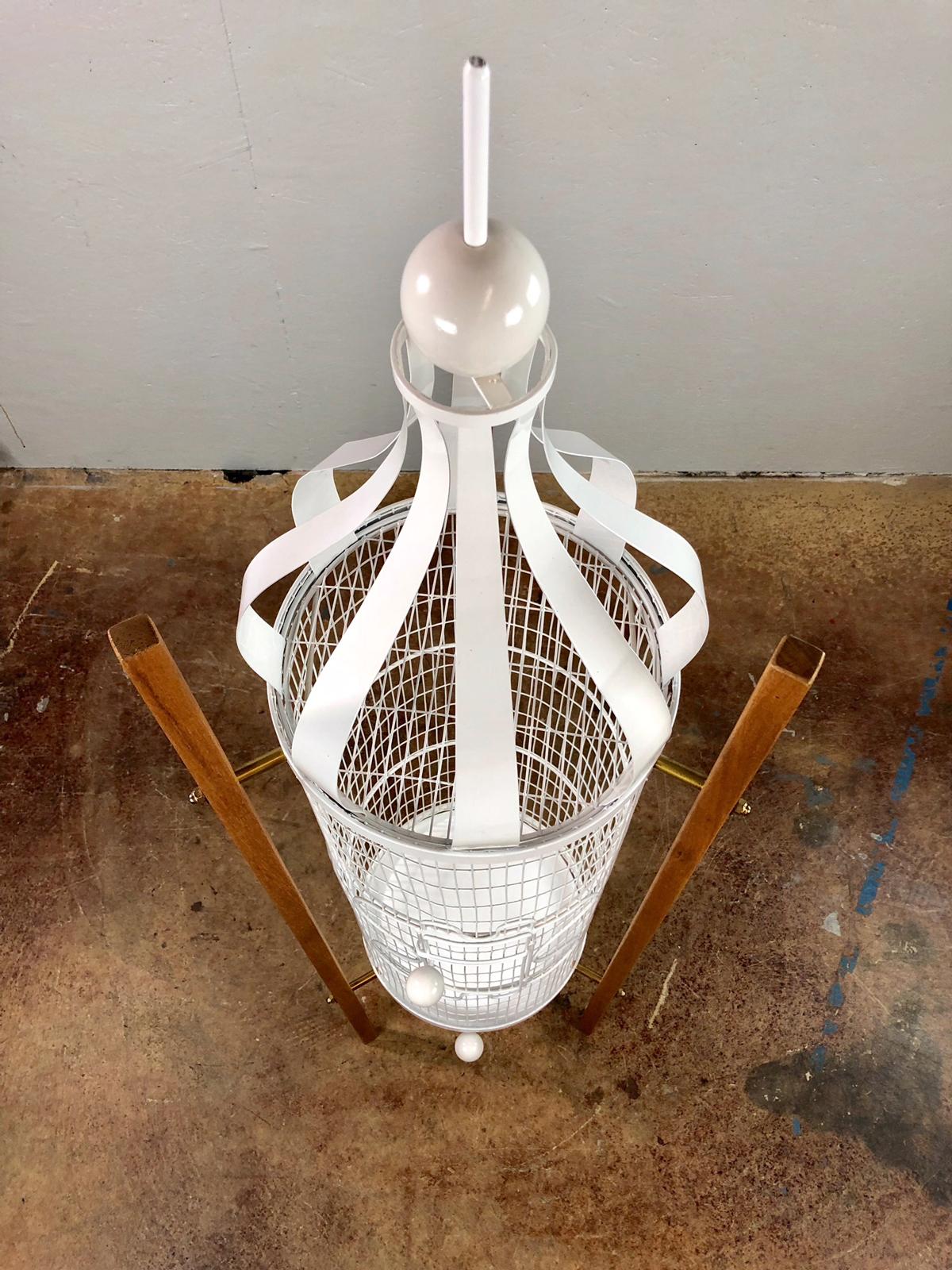 Mid-Century Modern Frederick Weinberg Bird Cage For Sale