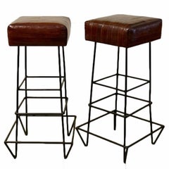 Frederick Weinberg EEL Skin Stools