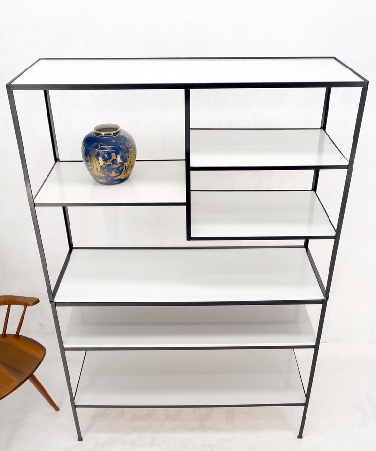Enamel etagere bookcase deals