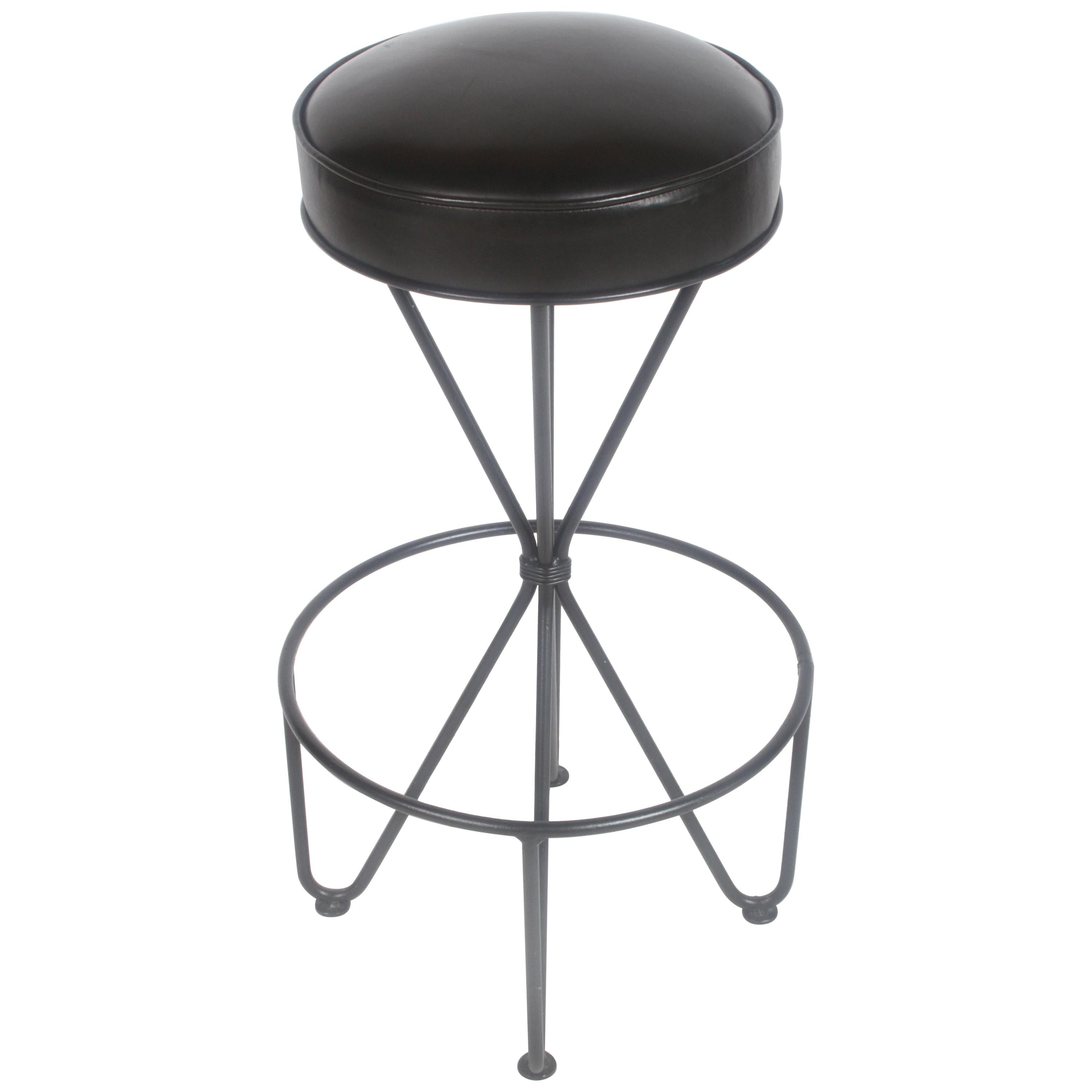 Frederick Weinberg Midcentury Swivel Bar Stool