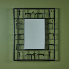 Frederick Weinberg Style Wall Mirror