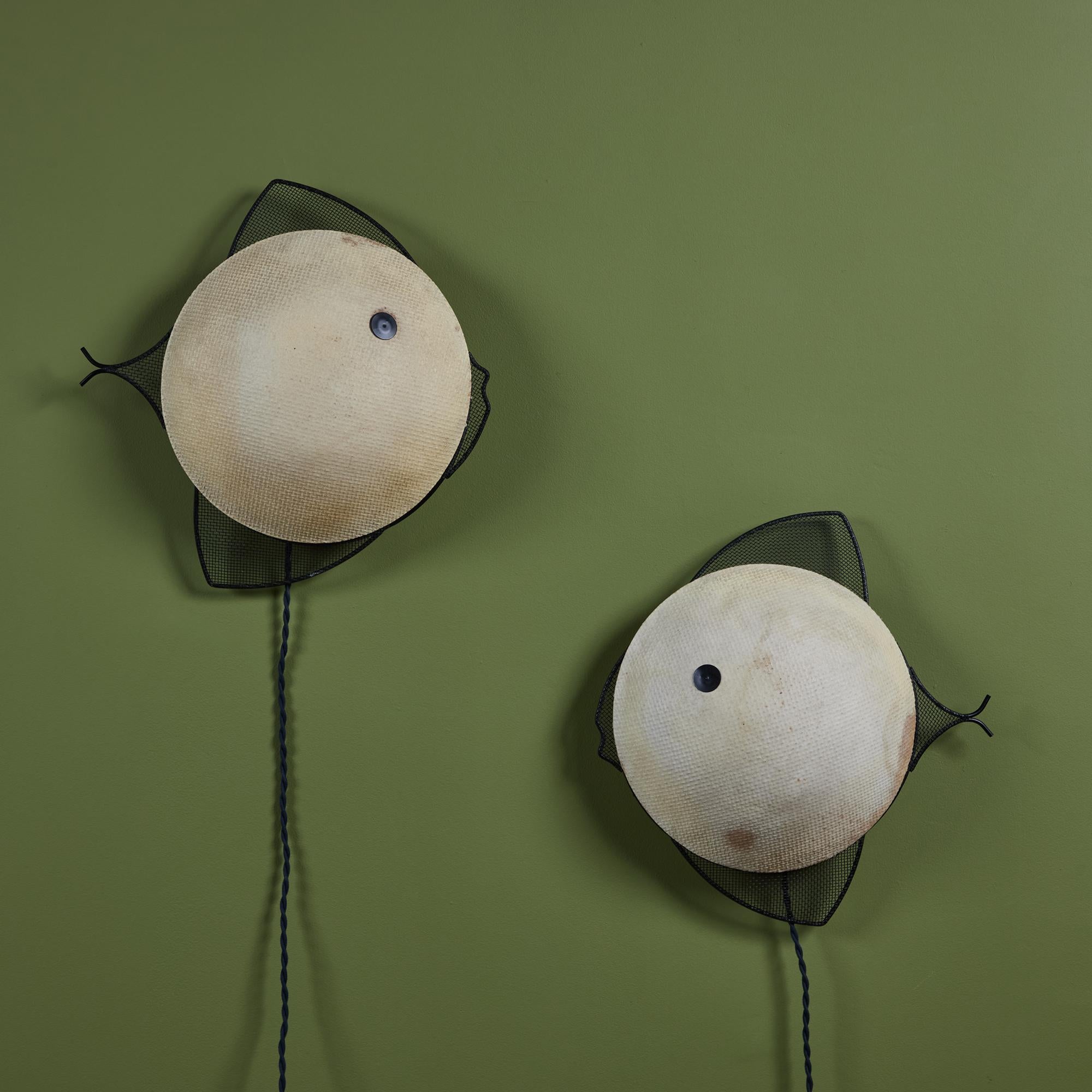 Frederick Weinberg, applique à poisson en fer forgé en vente 1