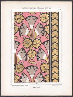 Suggestions in Floral Design, Frederick Hulme, 19th century chromolithograph