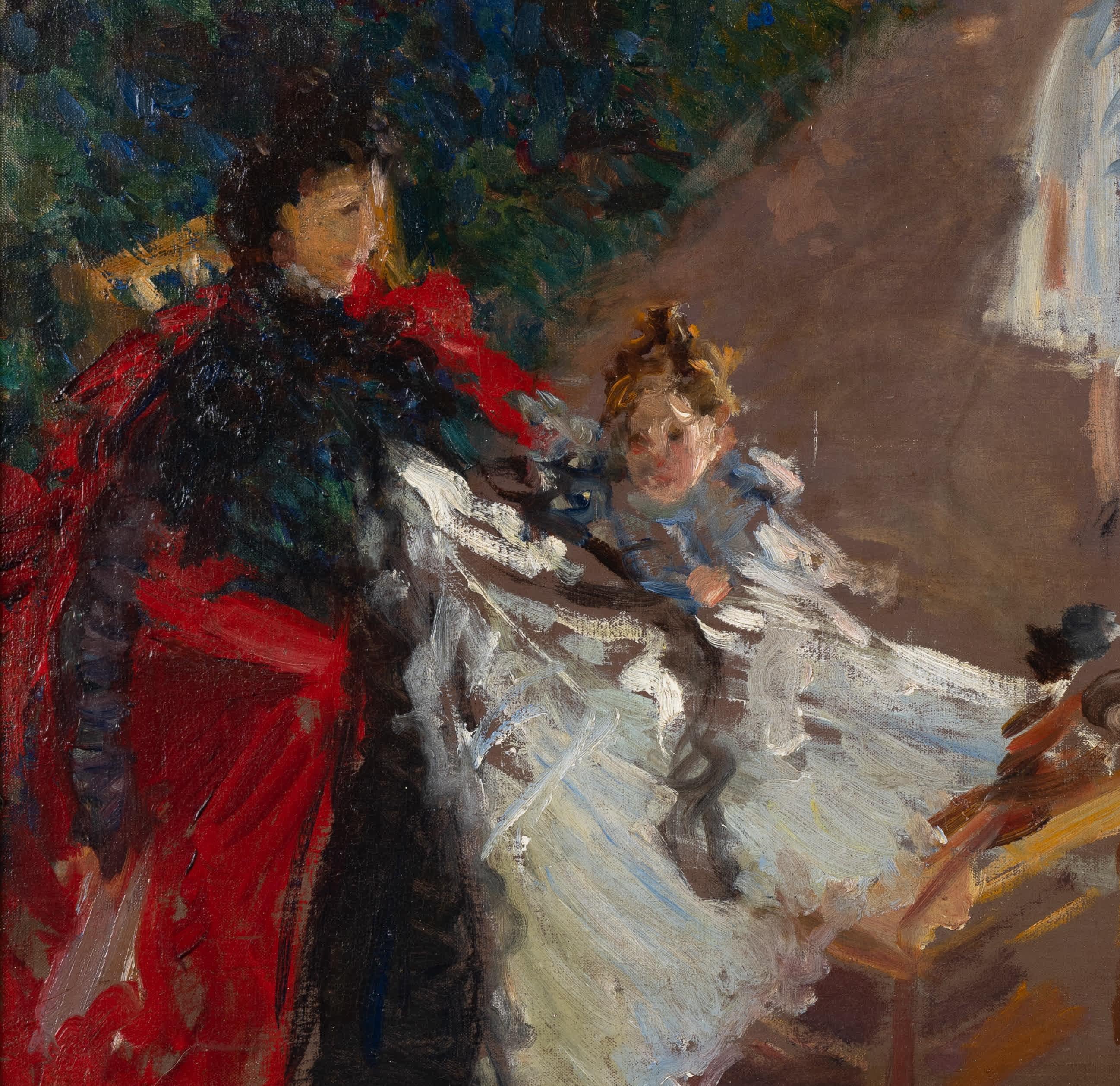 Jardín de Giverny - Painting Expresionista de Frederick William MacMonnies