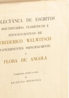 Frederico - Collection of doctrinal, floristic and phytogeographical writings