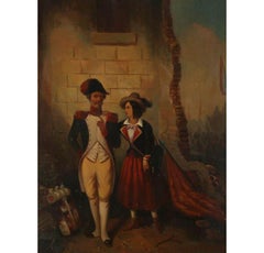 Frederik Carel De Graaff (1819-1897) - 19th Century Oil, The Informant