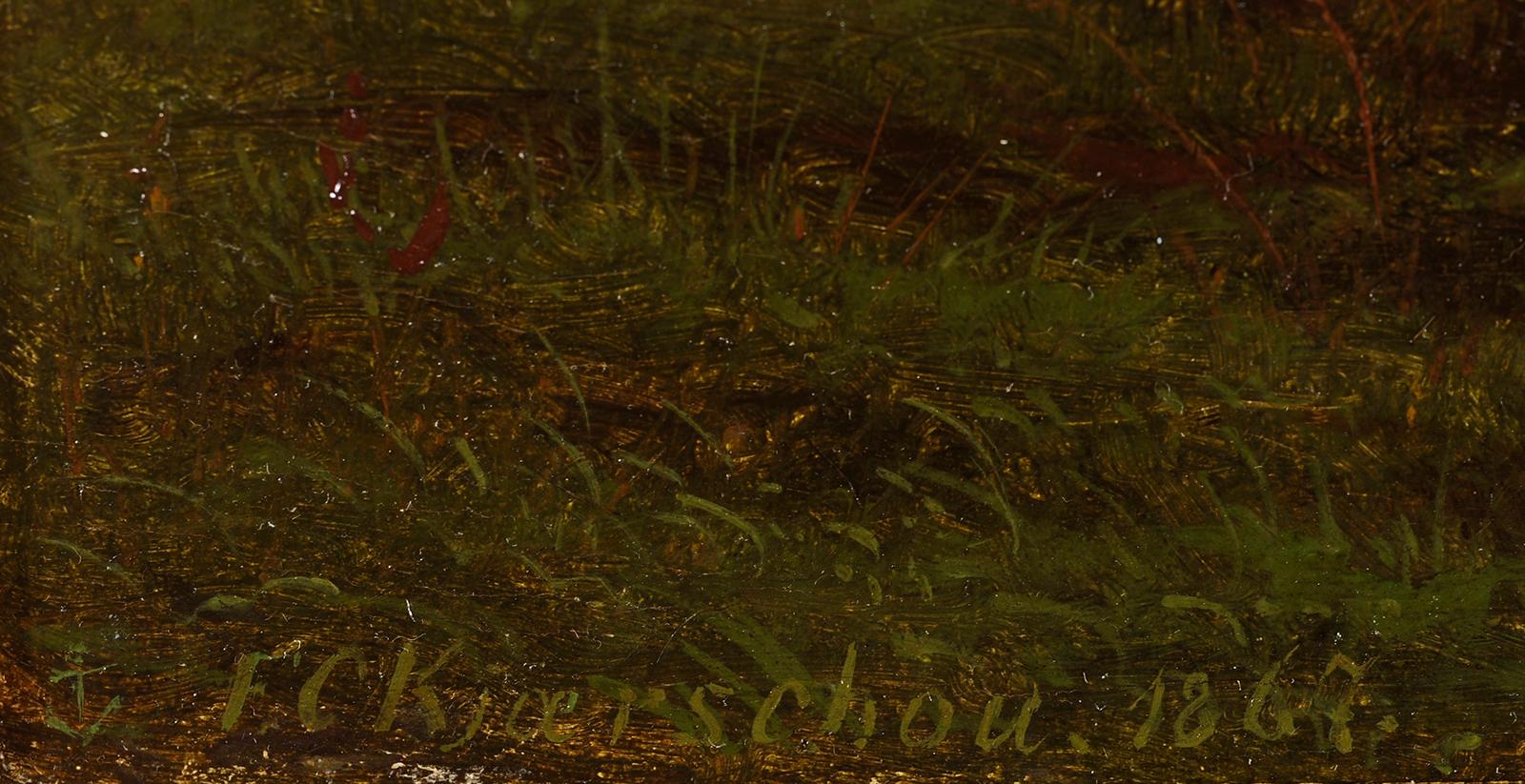 Danish landscape probably Sollerod 1